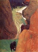 Paul Gauguin The depths of the Gulf oil painting artist